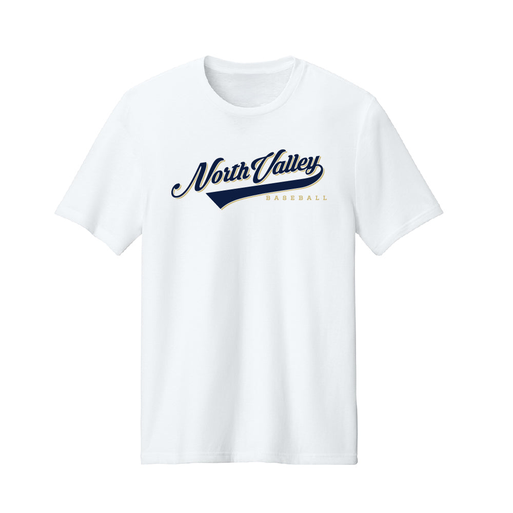 North Valley Baseball Script T-Shirt - Multiple Colorways