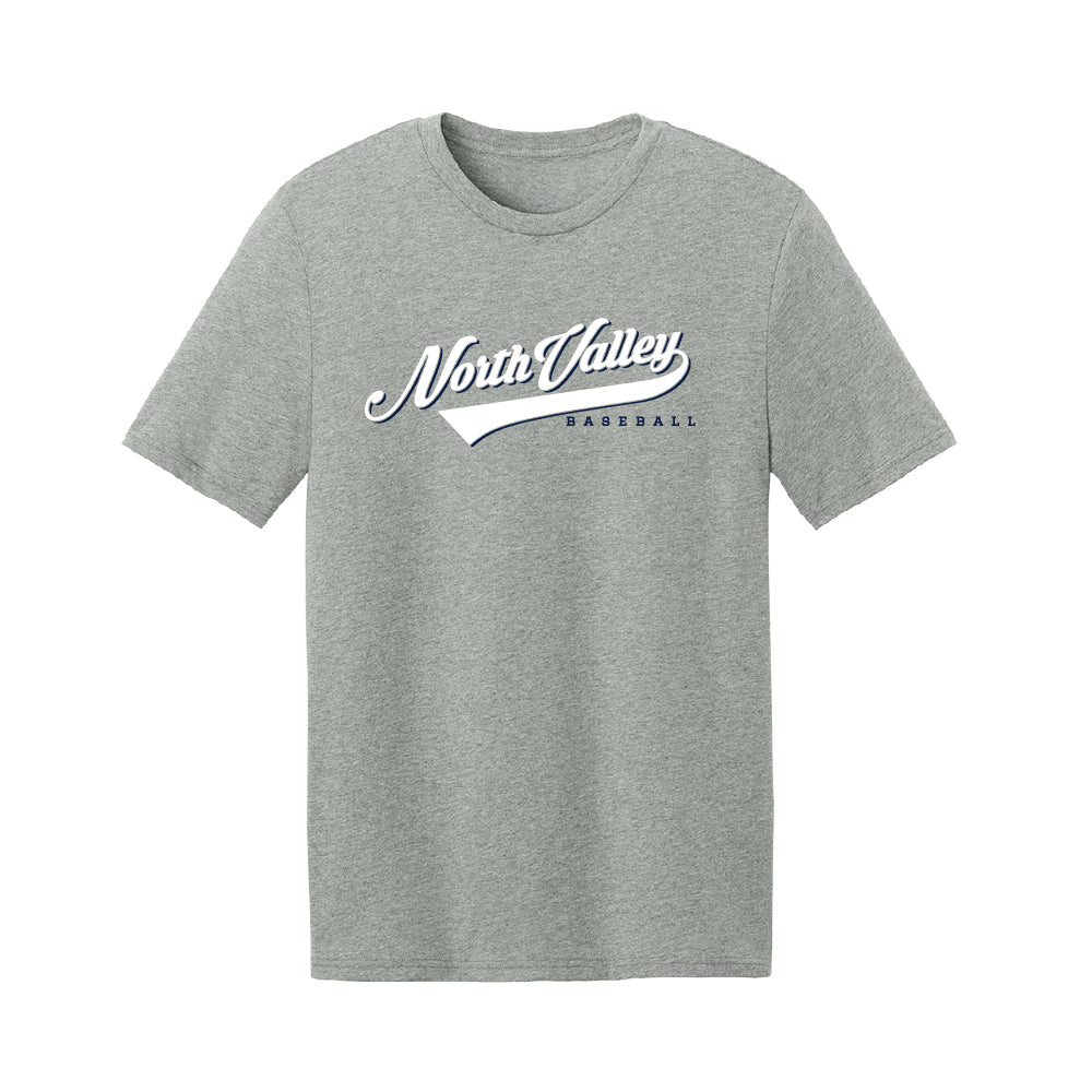 North Valley Baseball Script T-Shirt - Multiple Colorways
