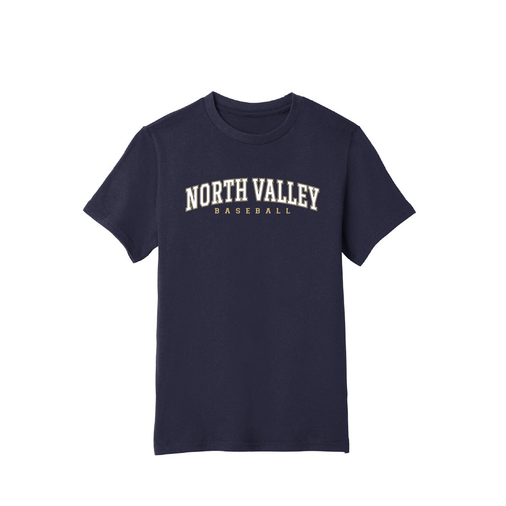 North Valley Baseball Collegiate Youth T-Shirt - Multiple Colorways