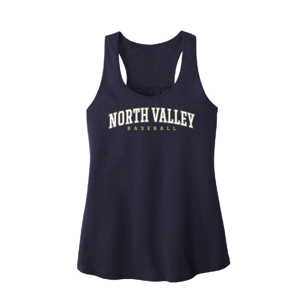 North Valley Baseball Collegiate Ladies Tanktop - Multiple Colorways
