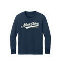 North Valley Baseball Script Youth Long Sleeve T-Shirt - Multiple Colorways