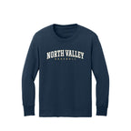 North Valley Baseball Collegiate Youth Long Sleeve T-Shirt - Multiple Colorways