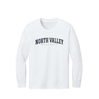 North Valley Baseball Collegiate Youth Long Sleeve T-Shirt - Multiple Colorways