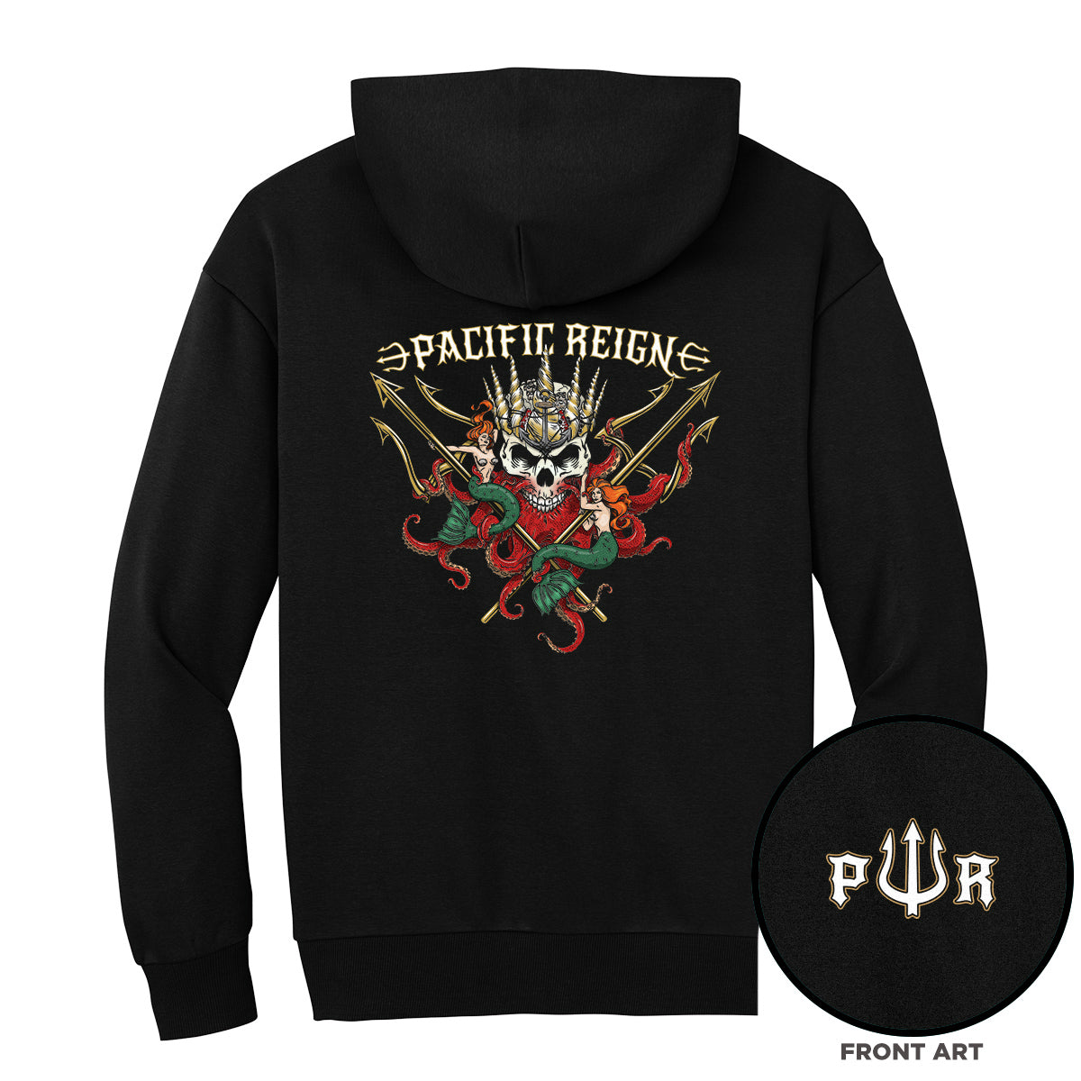 Pacific Reign "King Neptune" Heavyweight Hoodie