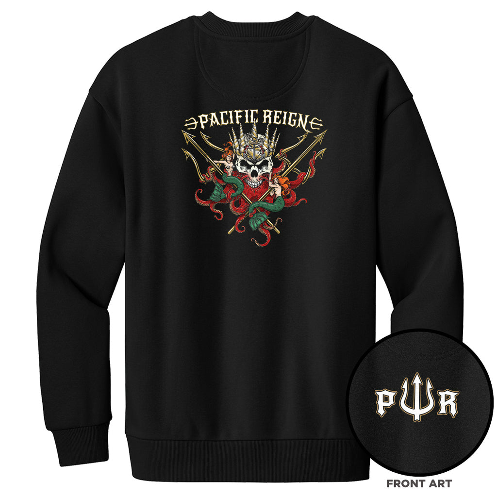 Pacific Reign "King Neptune" Heavyweight Sweatshirt