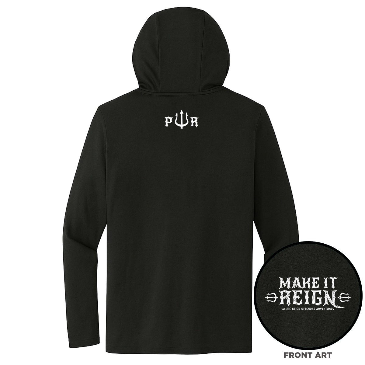 Pacific Reign "Make It Reign" Lightweight Hoodie