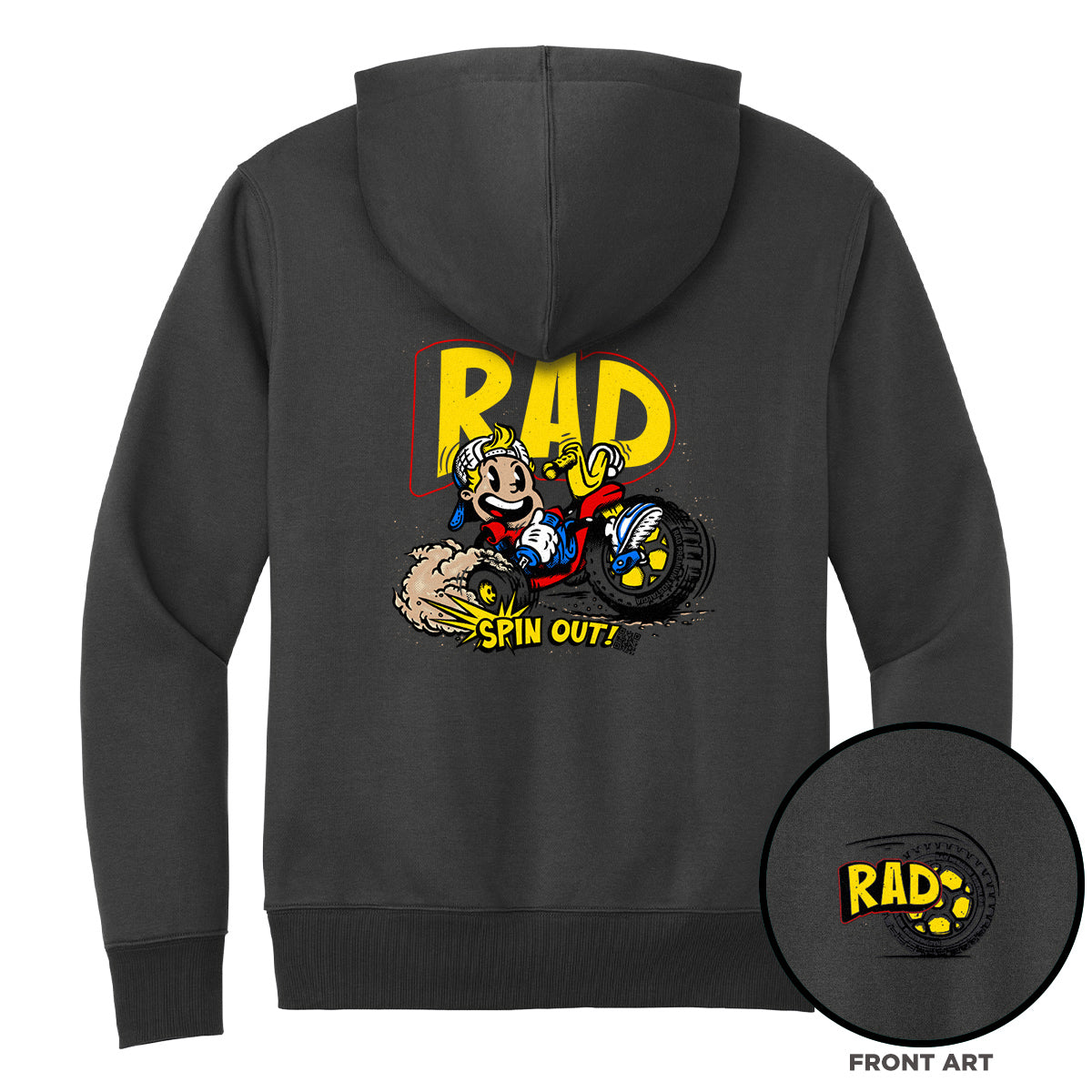 RAD Spin Out Premium Hoodie