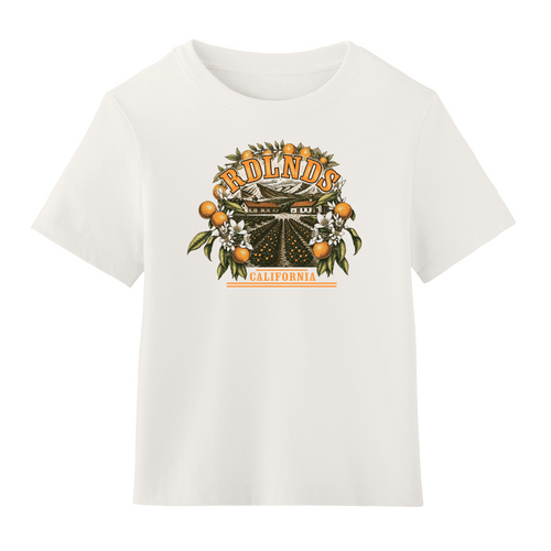 RDLNDS Orange Country Women's Heavyweight Boxy Tee