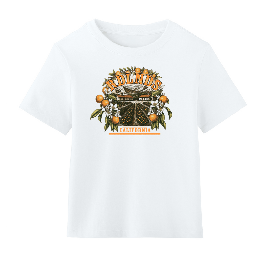 RDLNDS Orange Country Women's Heavyweight Boxy Tee