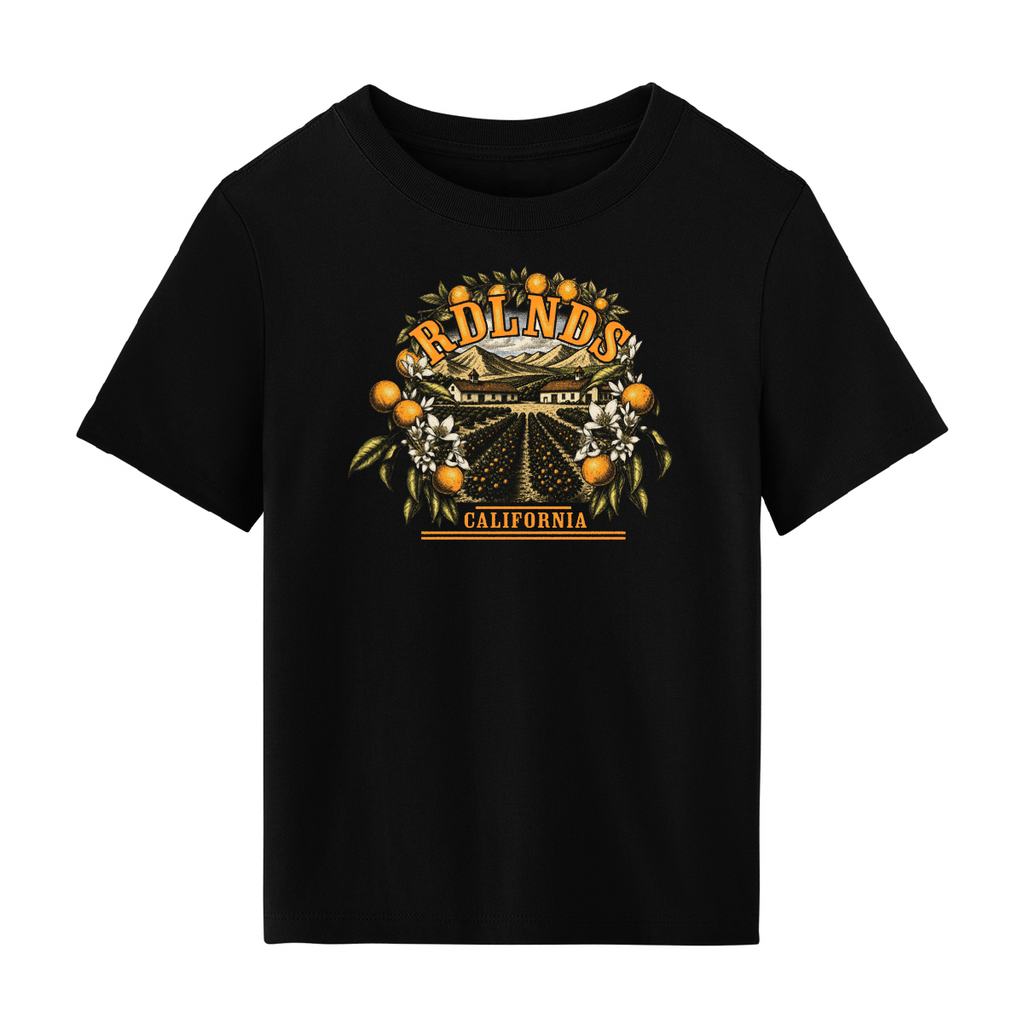 RDLNDS Orange Country Women's Heavyweight Boxy Tee