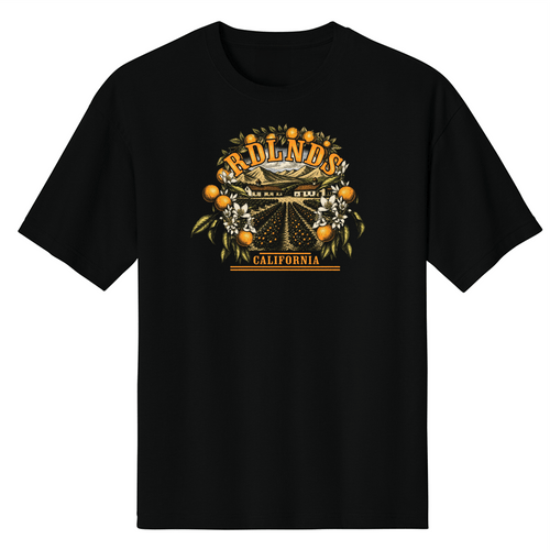 RDLNDS Orange Country Tee