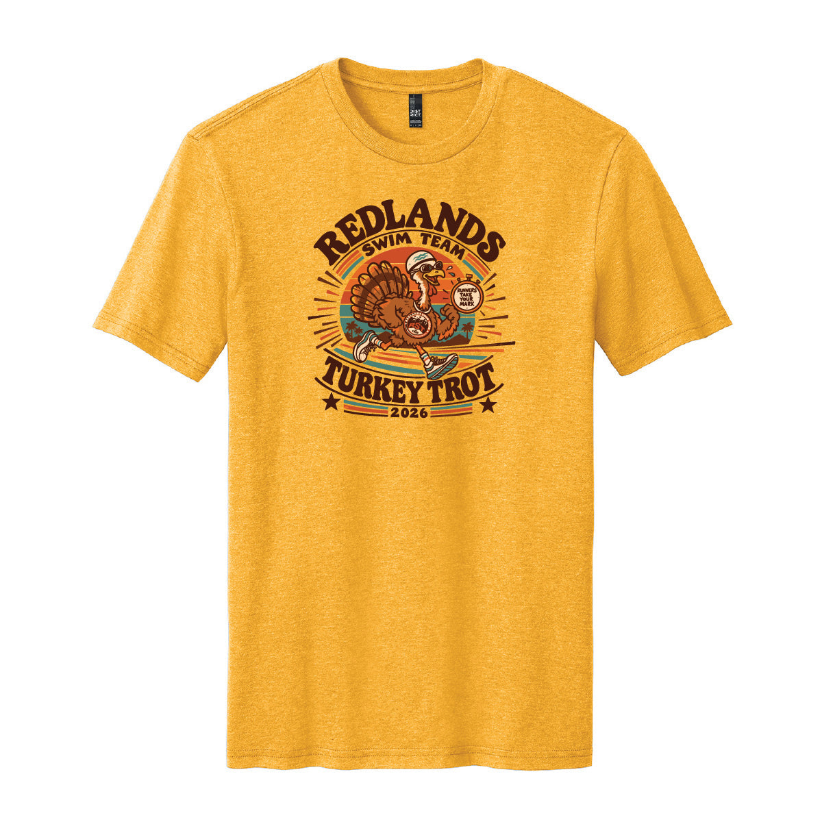 Redlands Swim Team Turkey Trot 2026 Tee