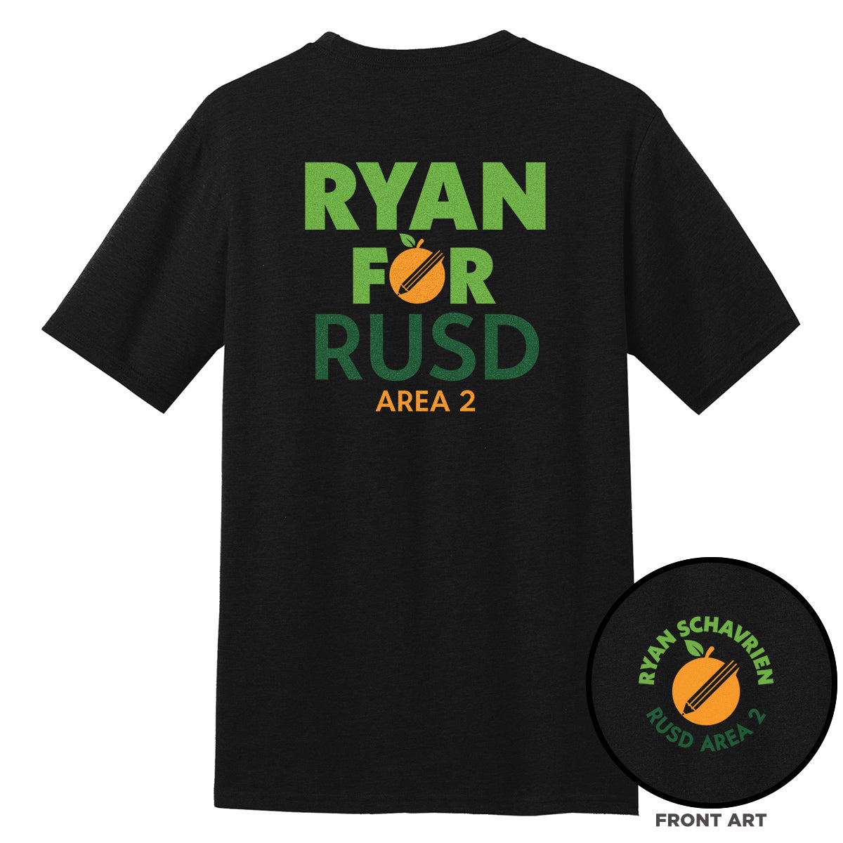 Ryan 4 RUSD Campaign Tee