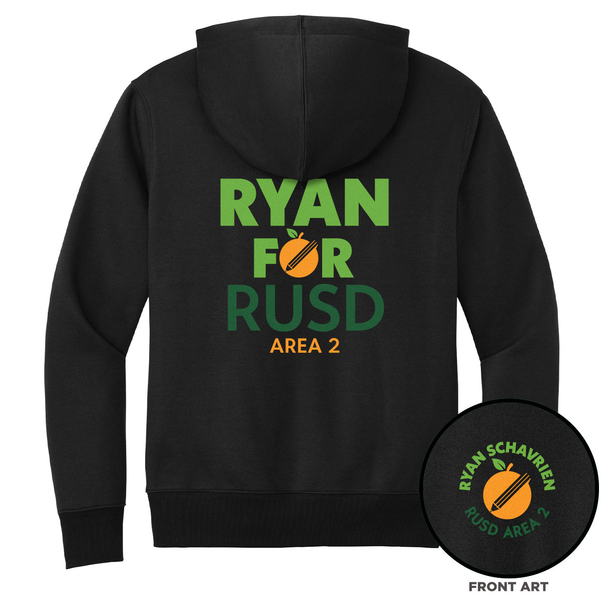 Ryan 4 RUSD Campaign Premium Hoodie