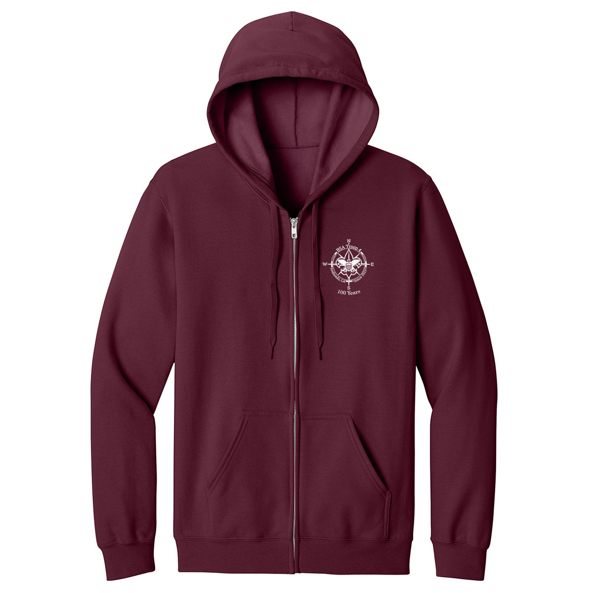 Scouting America Troop 4 Zip Hoodie
