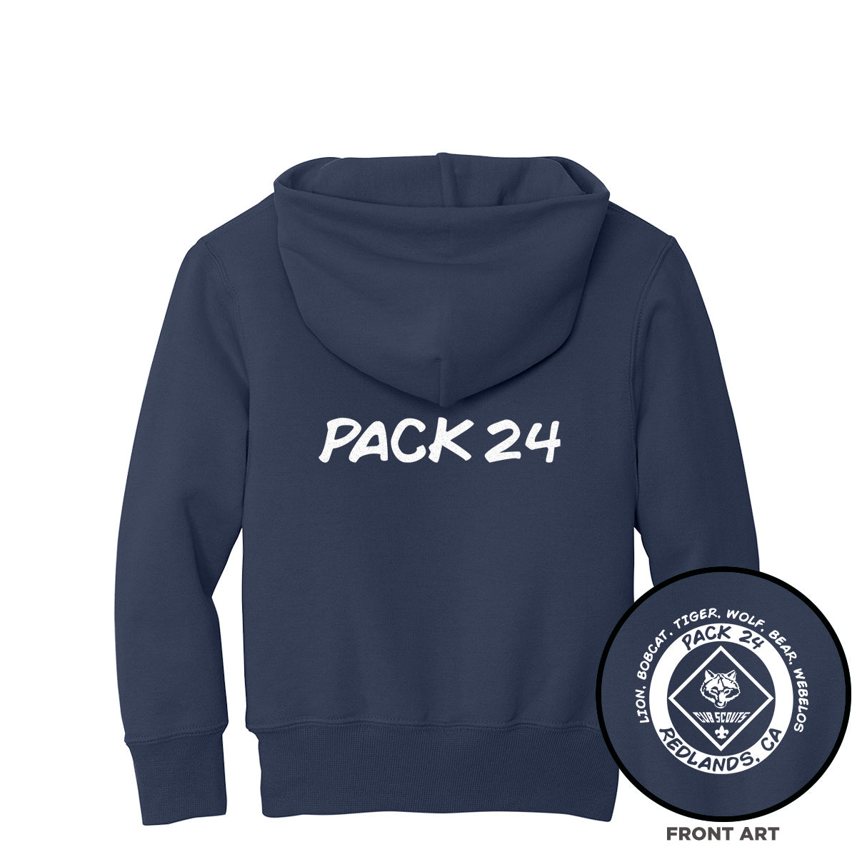 Scouting America Pack 24 Youth Hoodie