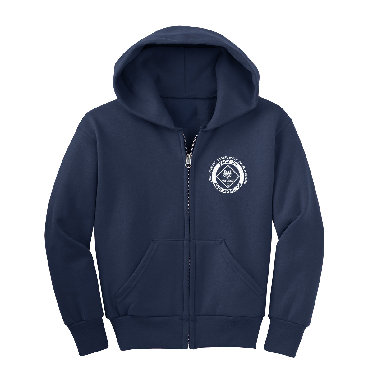 Scouting America Pack 24 Youth Zip Hoodie