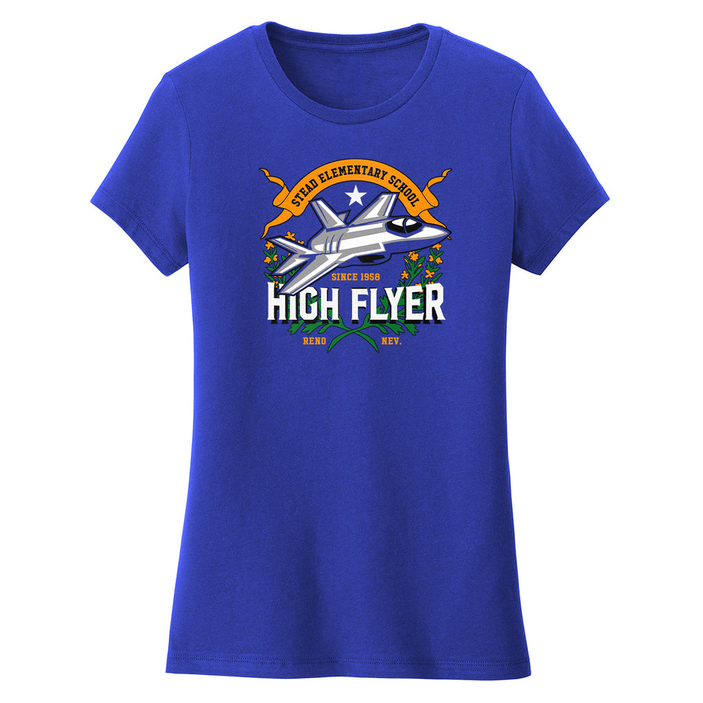 Stead Elementary Women's "NV" Premium T-Shirt