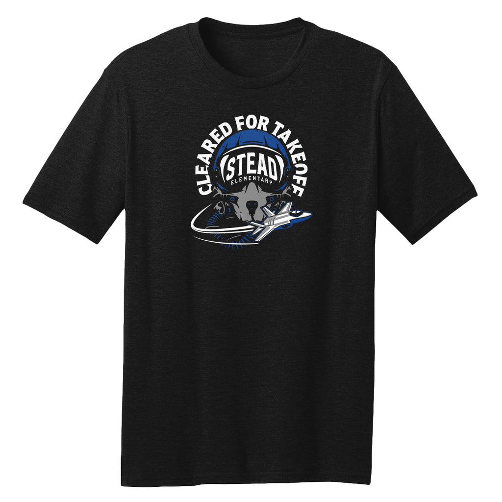 Stead Elementary "Cleared For Takeoff" Premium T-Shirt
