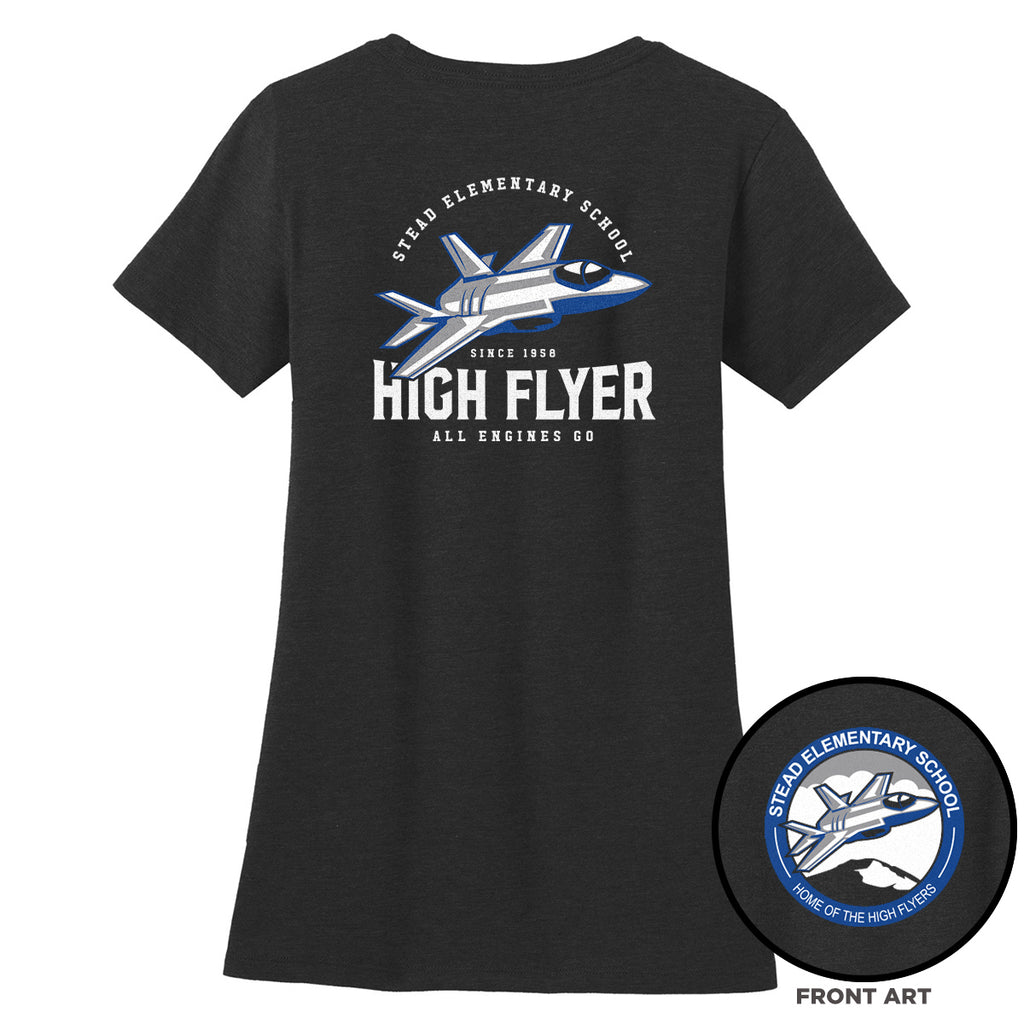 Stead Elementary Women's "High Flyer" Premium T-Shirt