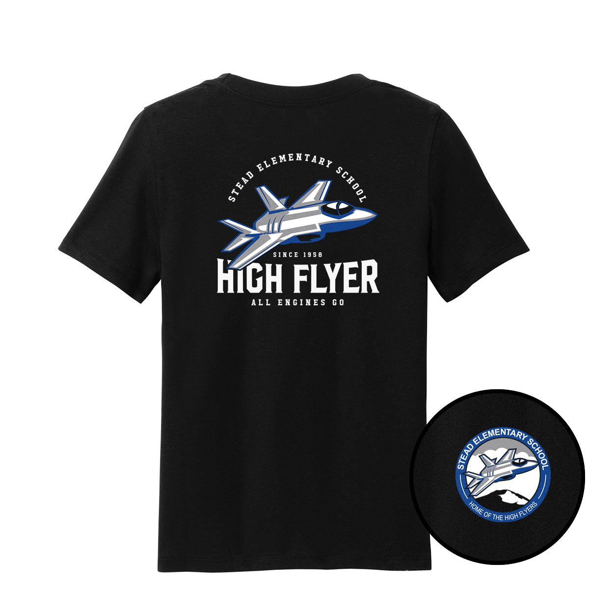 Stead Elementary Youth "High Flyer" Premium T-Shirt