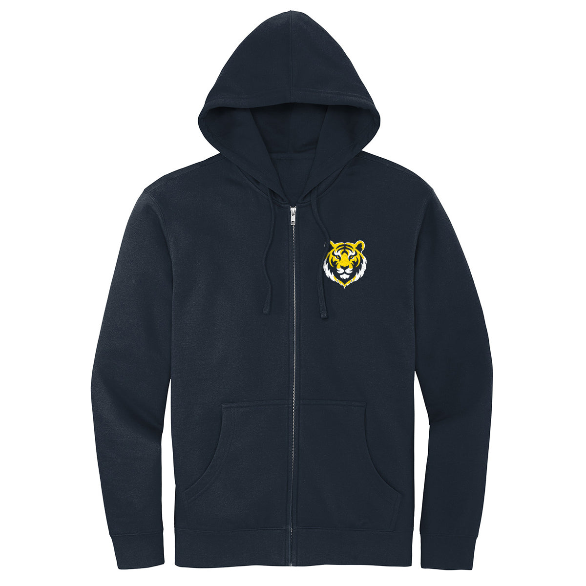 TRCS Tiger Navy Zip-Up Hoodie