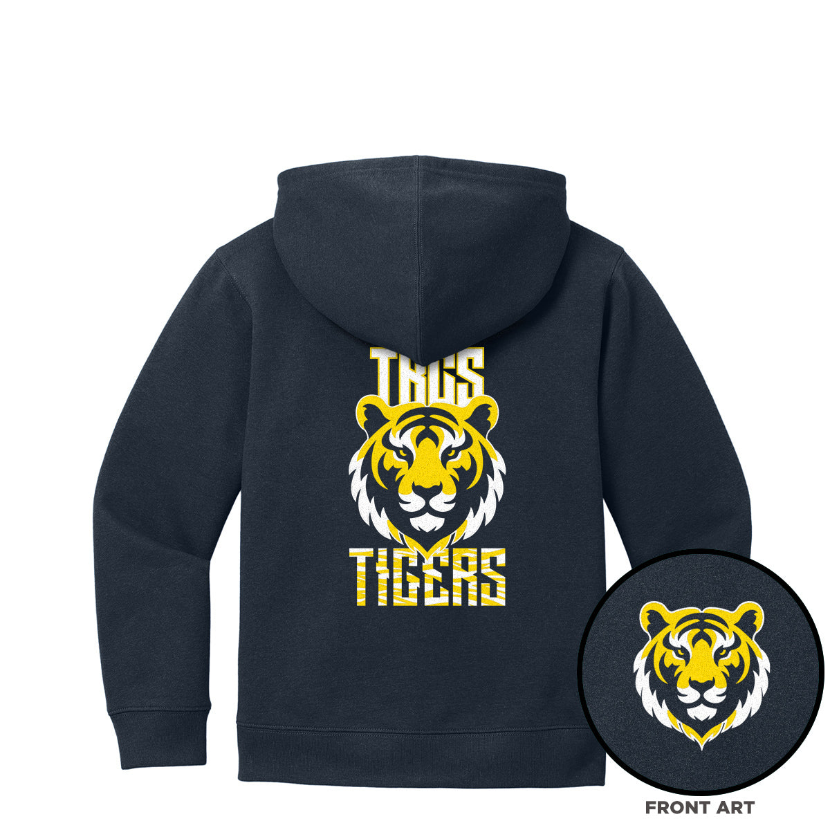 TRCS Tigers Youth Zip Hoodie