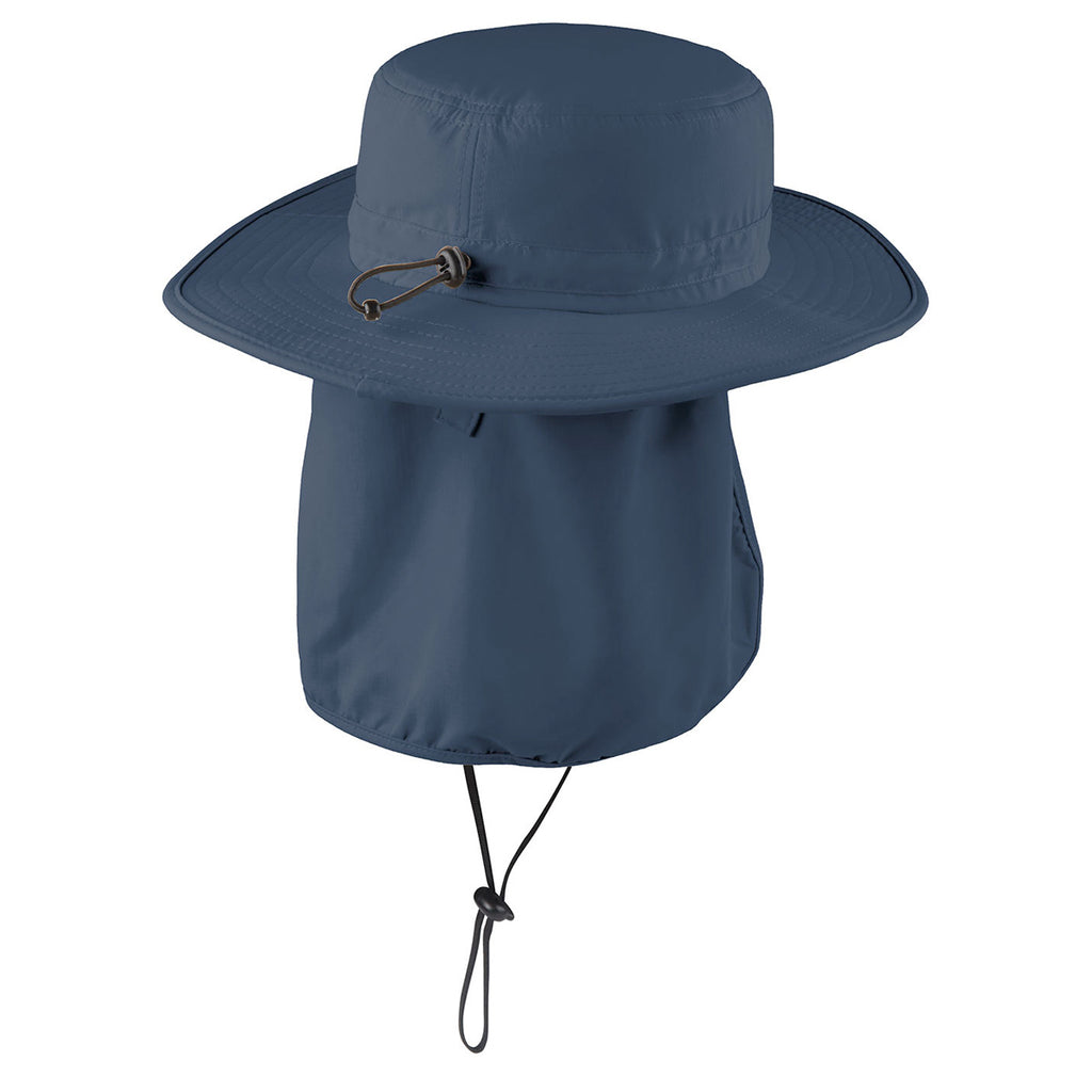 TRCS Tigers Embroidered Patch Outdoor Wide-Brim Hat