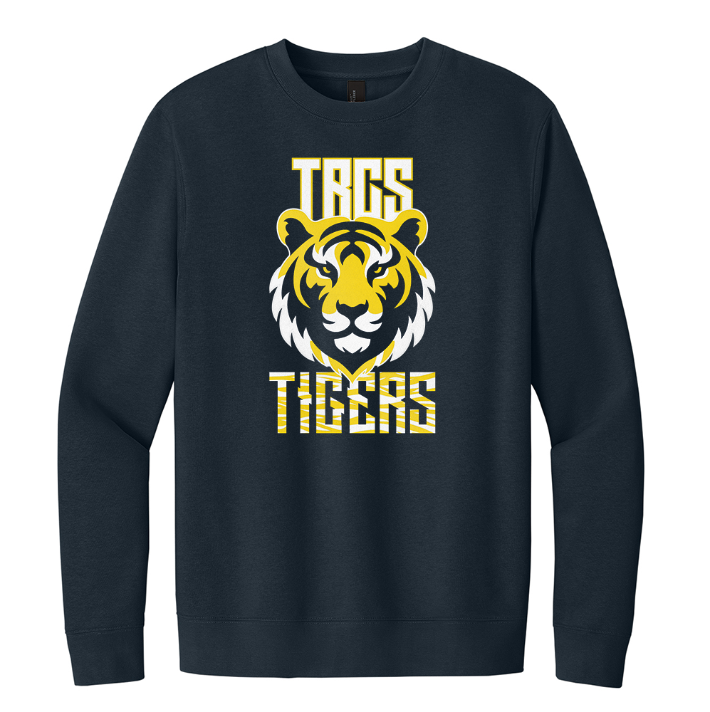 TRCS Tiger Navy Crew Neck Sweater