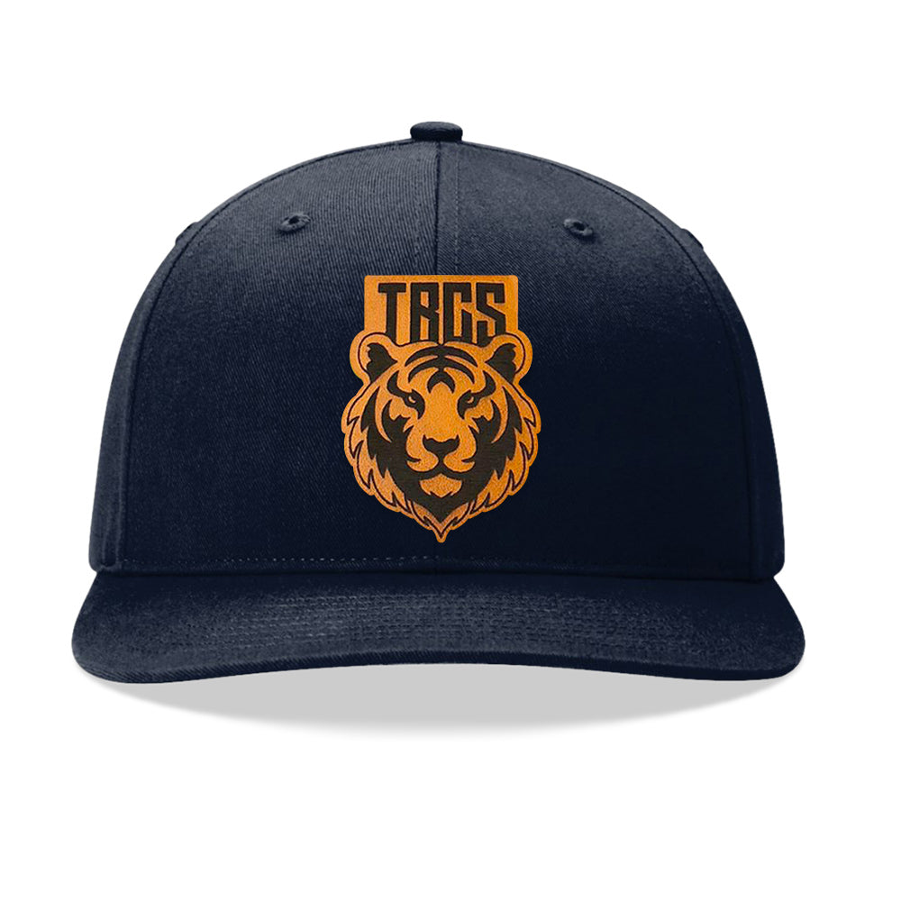 TRCS Tigers Leather Patch Baseball Cap
