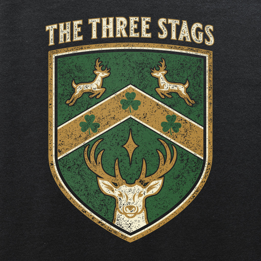 The Three Stags "Family Crest" Premium T-Shirt