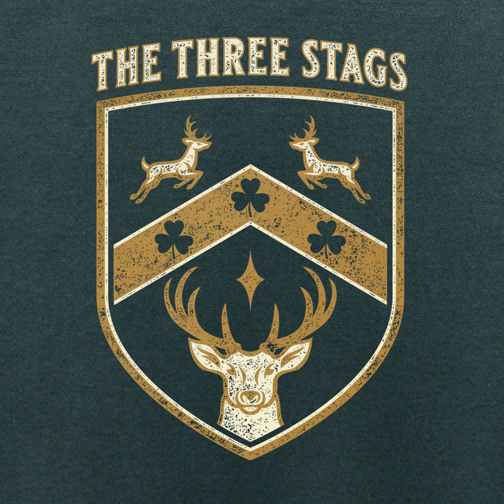 The Three Stags "Family Crest" Premium Hoodie