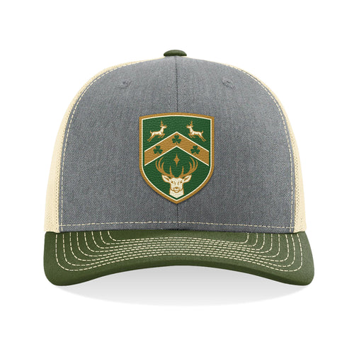 The Three Stags "To Arms" Tri-Color Snapback Trucker Hat