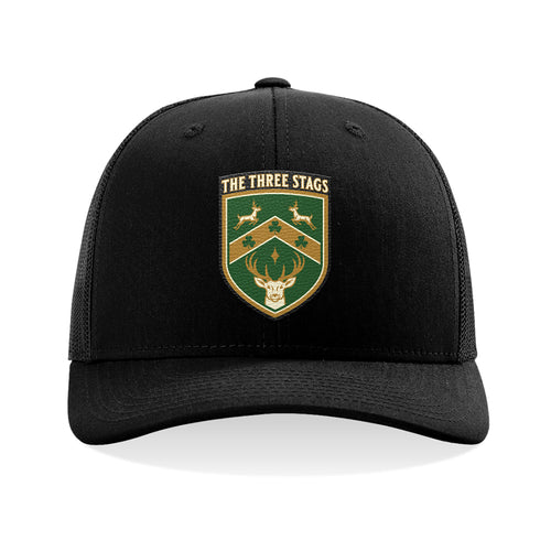 The Three Stags "Family Crest" Snapback Trucker Hat