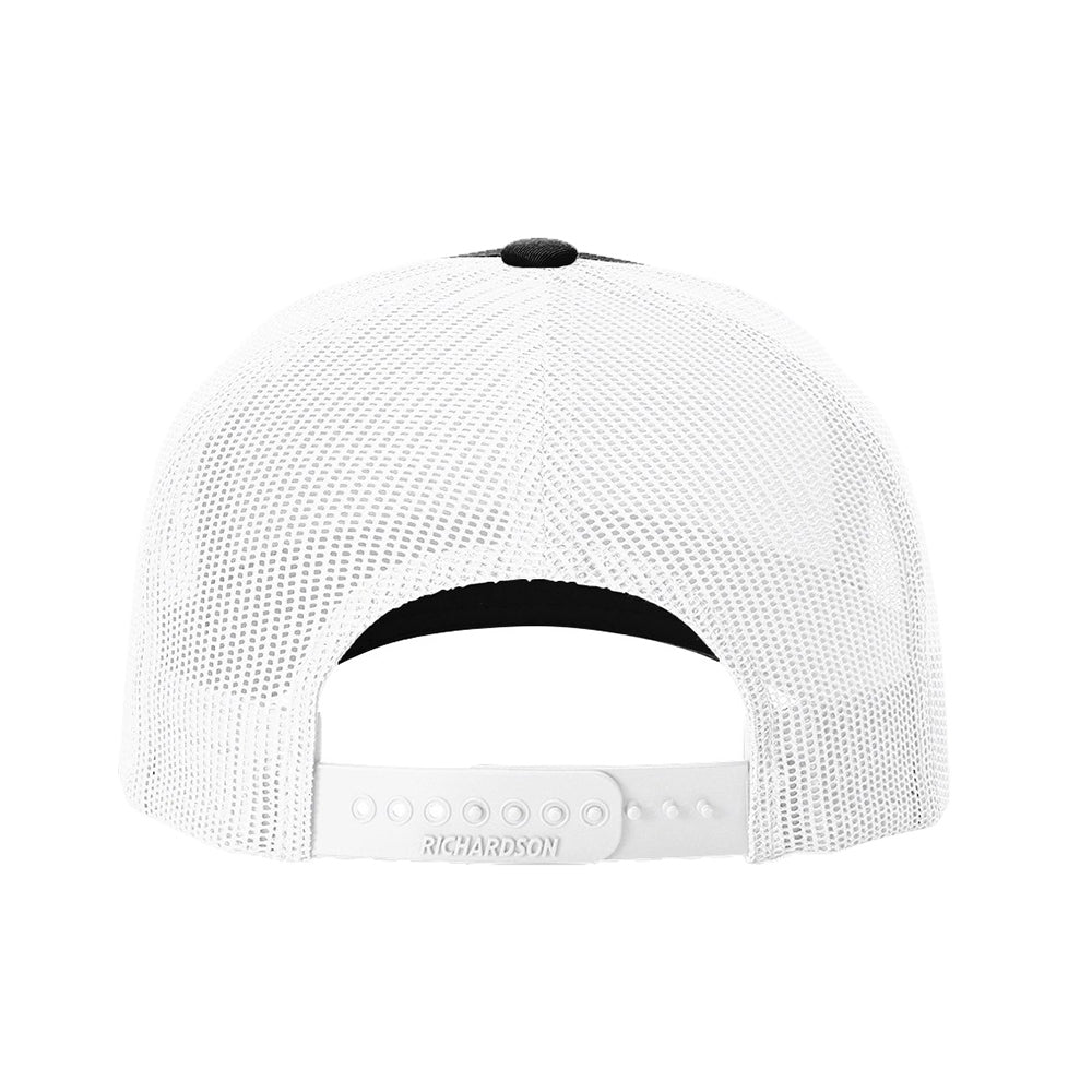 Umpqua Marine Badge Black & White Trucker Hat